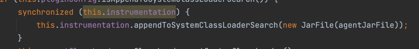 给instrumentation加锁
